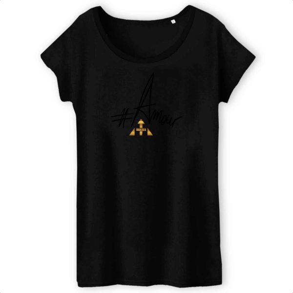 T-shirt Femme en coton BIO #Amour